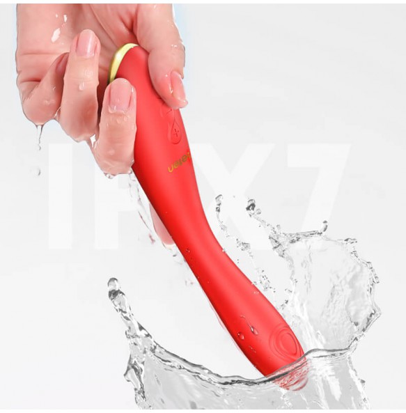 HK LETEN - V01 2-in-1 G-Spot Wand (Chargeable - Red)